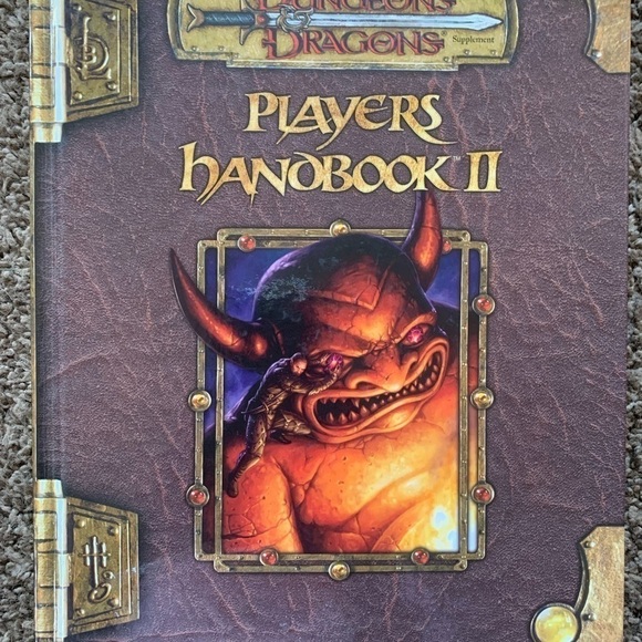 Dungeons and Dragon Players Handbook II Hardcover - Picture 1 of 3